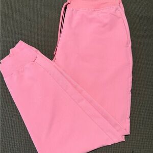 Mandala Pink Scrub Joggers